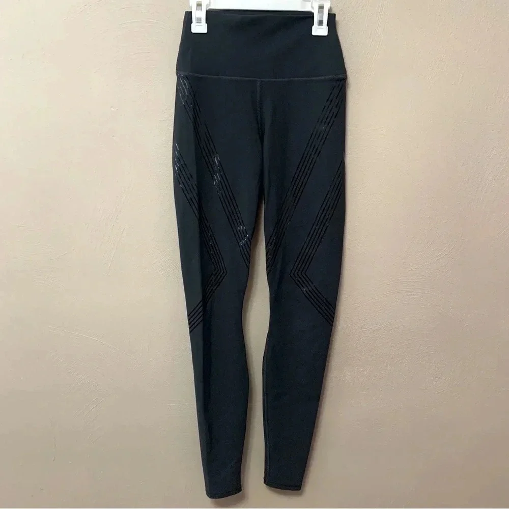 Alo Yoga High-Waist Vapor Legging in Rise Anthracite Size XS